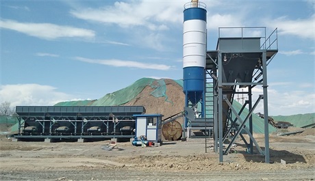 環保型600噸穩定土廠拌設備的生產流程